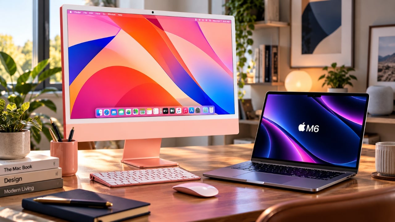 M6 MacBook Pro and iMac