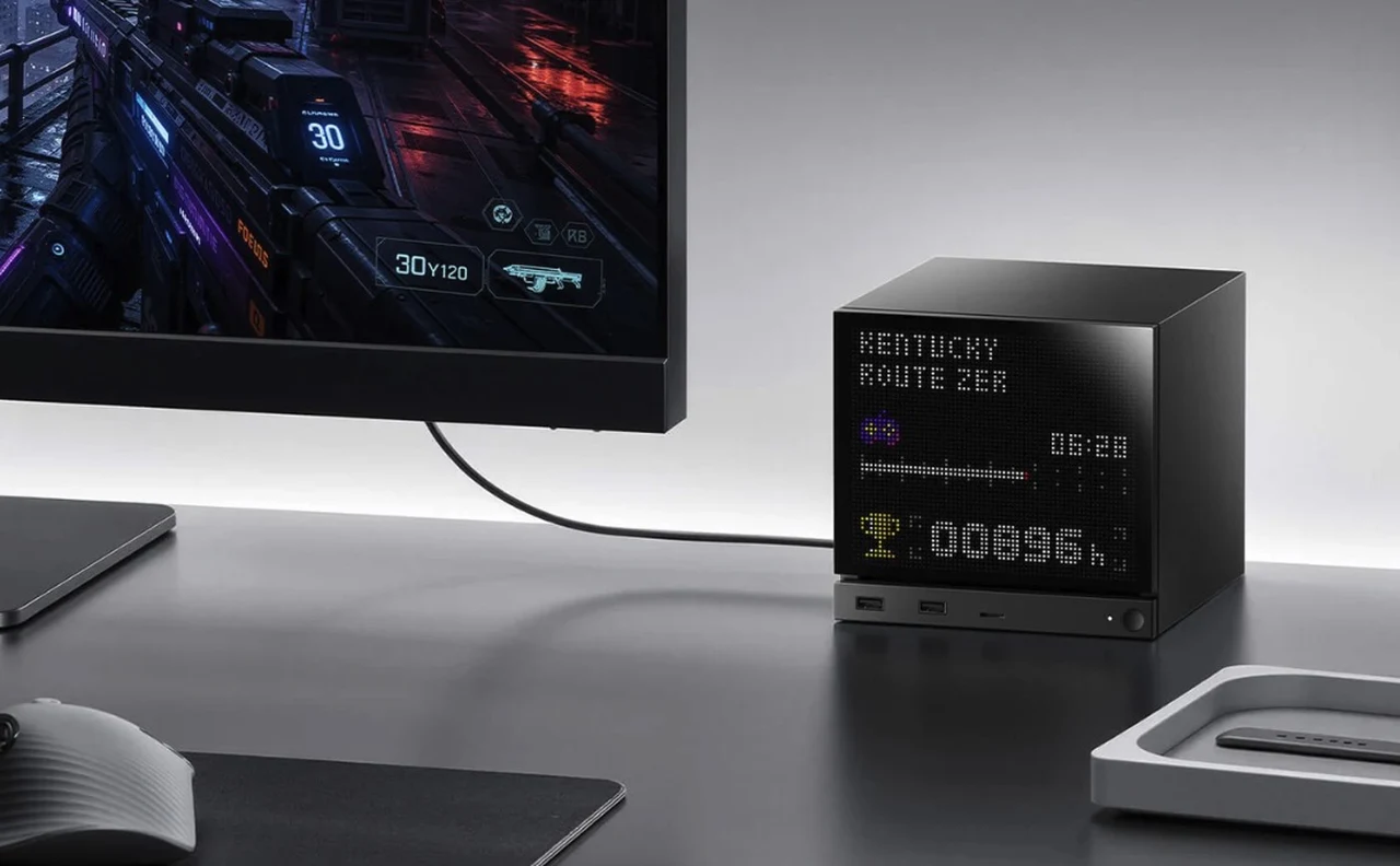 Pixel Matrix Steam Machine screen by JSAUX 1