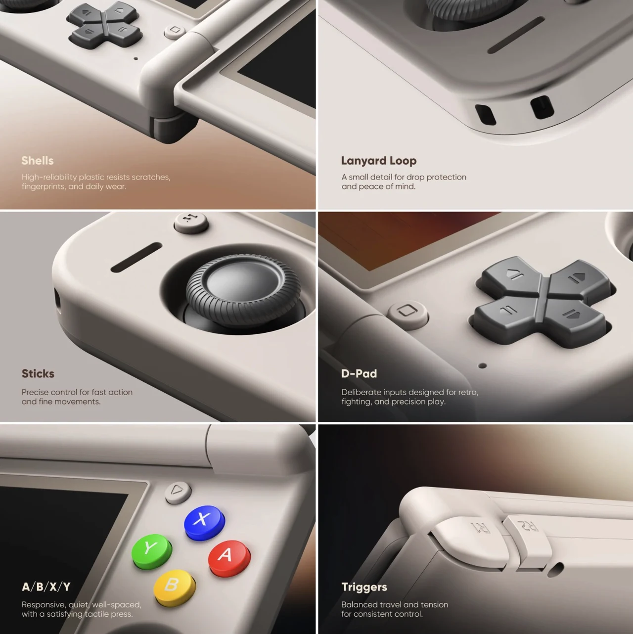Retroid Pocket Duo Lite Handheld Features