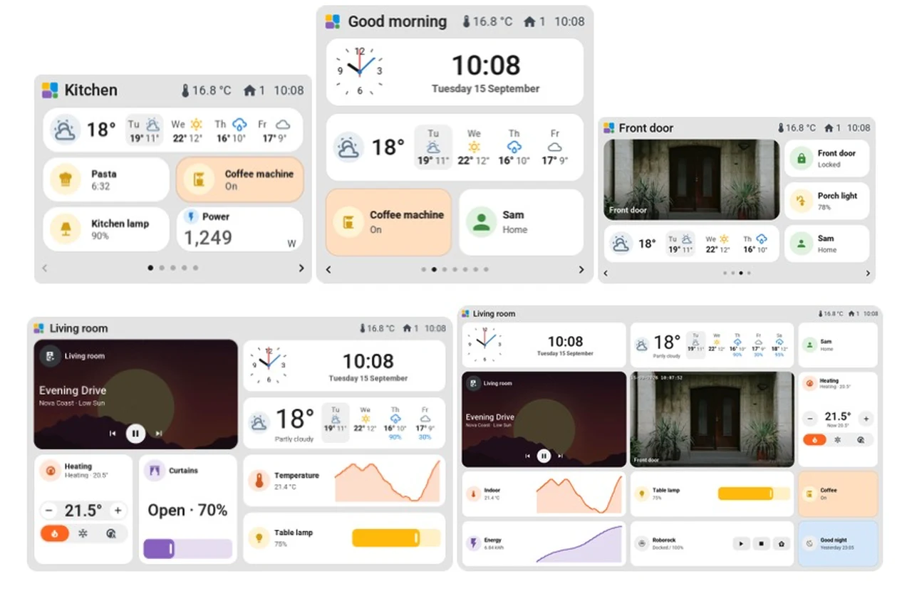 Tessera screenshots