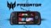 The Acer Predator Atlas 8 handheld gaming console from the front.
