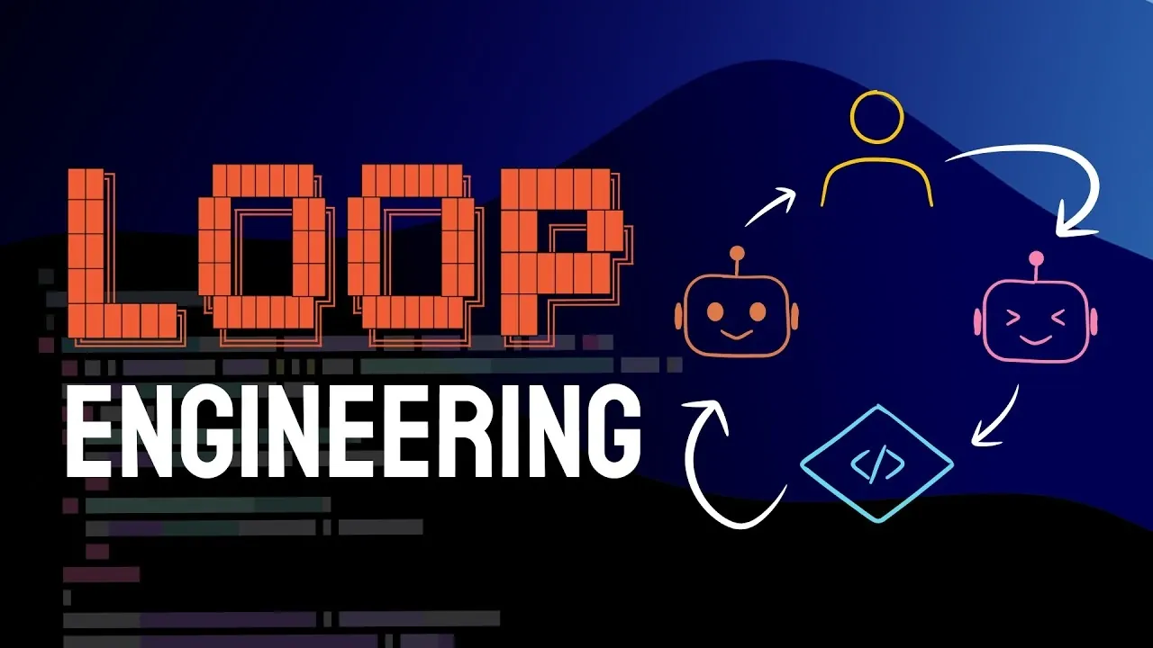 Flowchart comparing traditional loop engineering with modern agentic workflows.