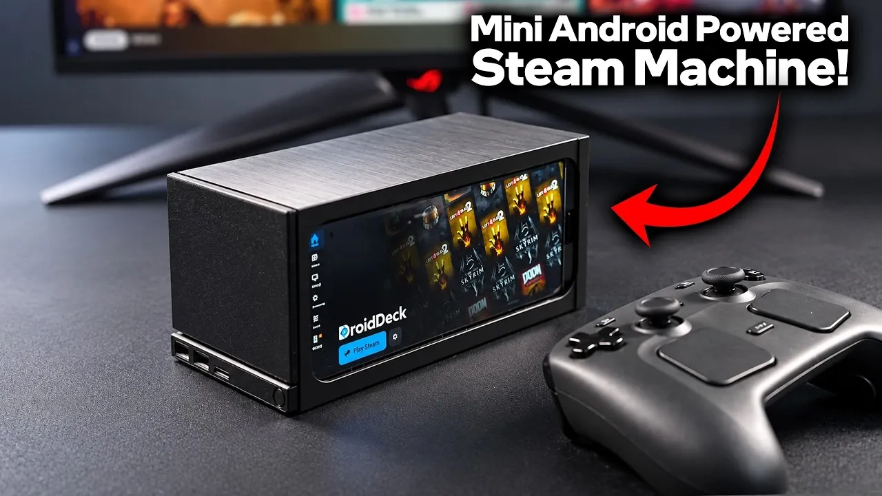 Cyberpunk 2077 running at 30 frames per second on an Android screen