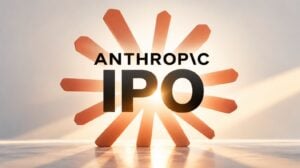 The front cover of Anthropic's S1 initial public offering document