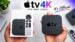 The 4th generation Apple TV 4K streaming box and remote