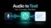 The ChatGPT interface showing the direct audio file upload button.