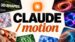 Data metrics converting into code-based animations using Claude Motion.
