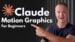 A motion graphic generated using Claude AI code.