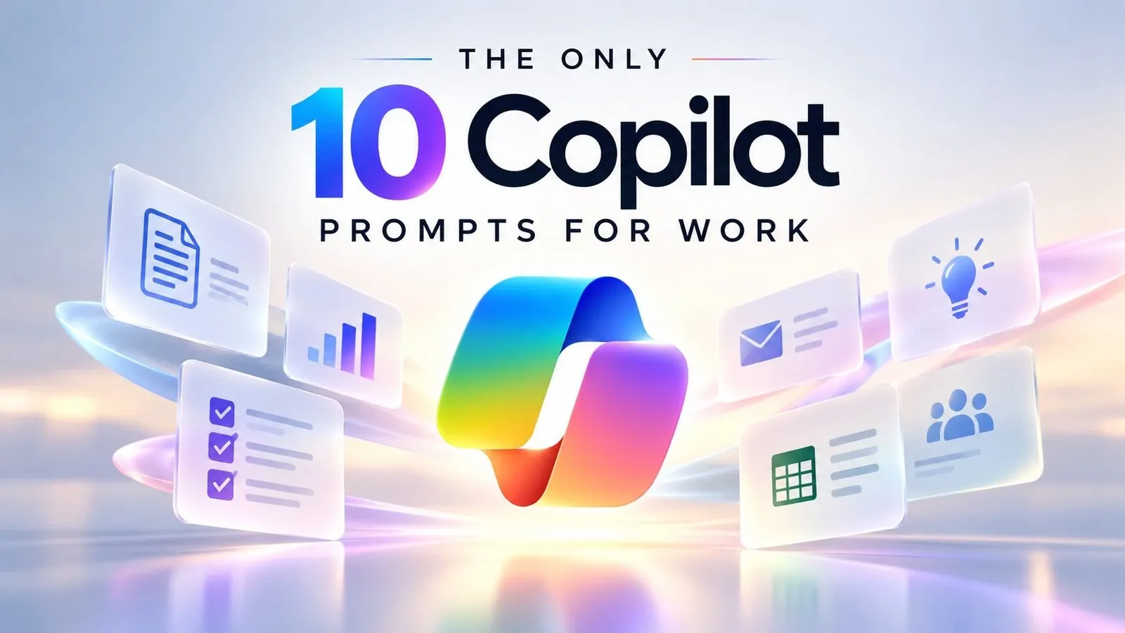 Microsoft Copilot generating a meeting summary and task list from meeting notes.