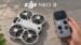A conceptual front view of the rumored DJI Neo 3 drone hovering.