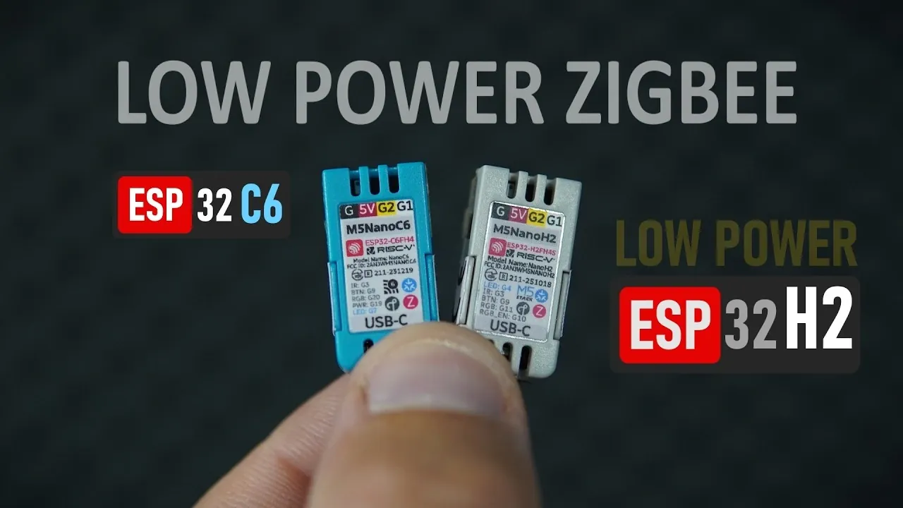 A side-by-side comparison of the ESP32-H2 and ESP32-C6 microcontrollers.