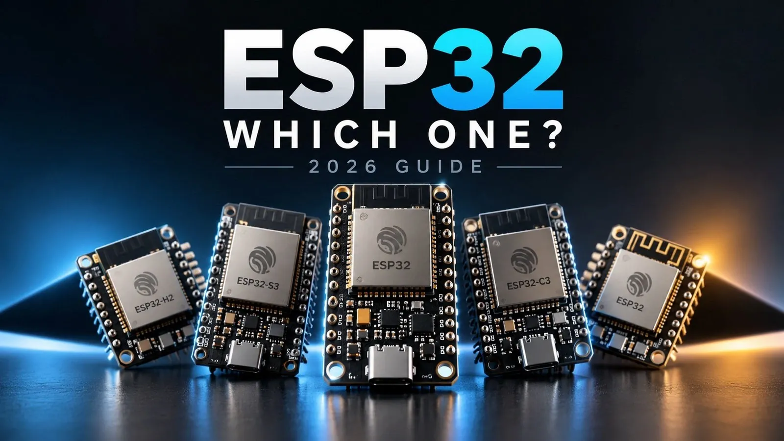 Close-up of an ESP32S3 development board showing its dual-core processor.