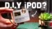 Assembled ESP32 music player inside a CNC machined aluminum case