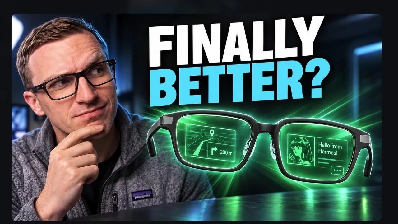 A person wearing the Even Realities G2 glasses while looking at a computer monitor.