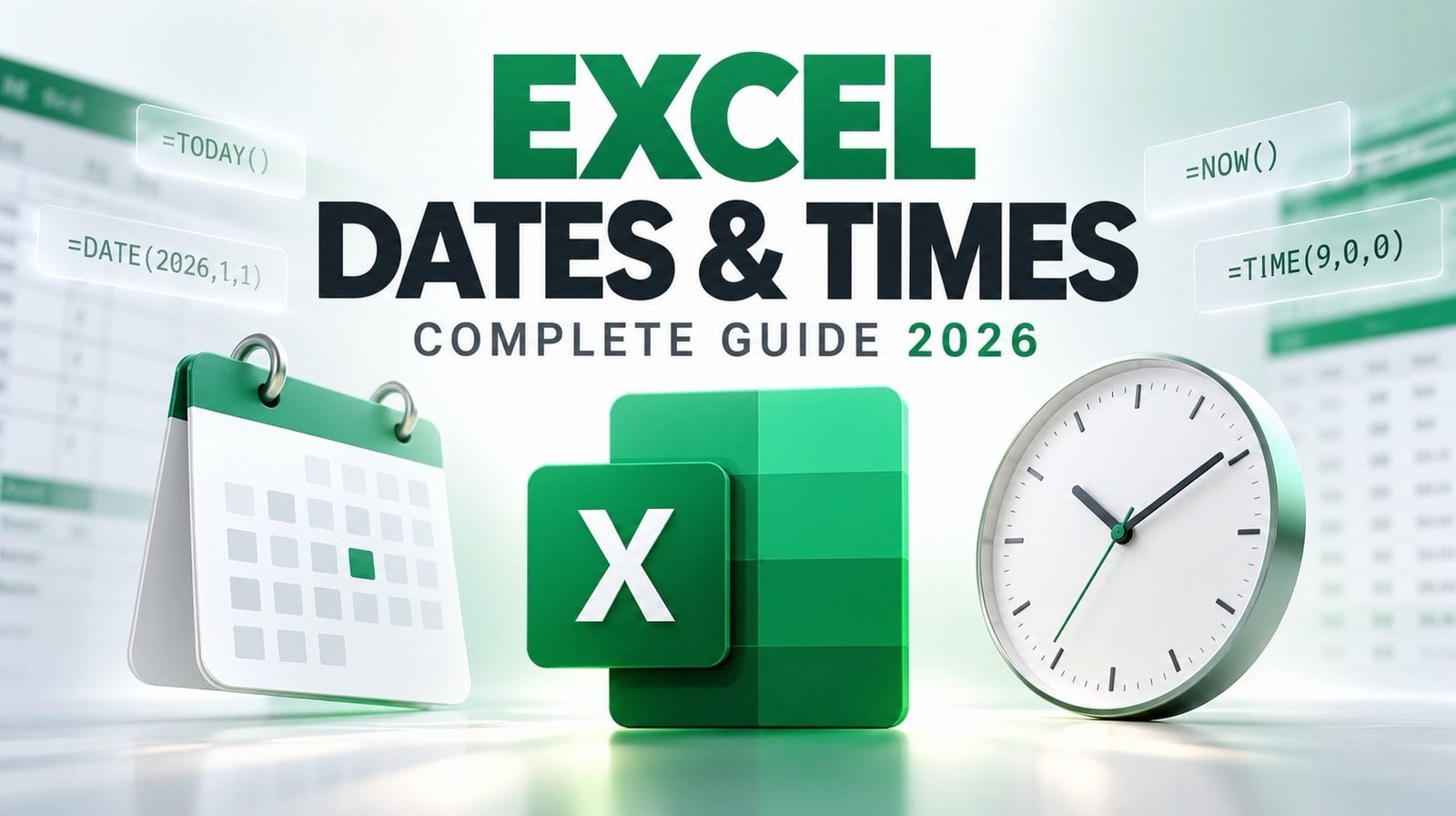 A spreadsheet showing serial numbers converted into short and long date formats.