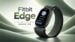 The new 1.34-inch display on the Fitbit Edge fitness tracker.