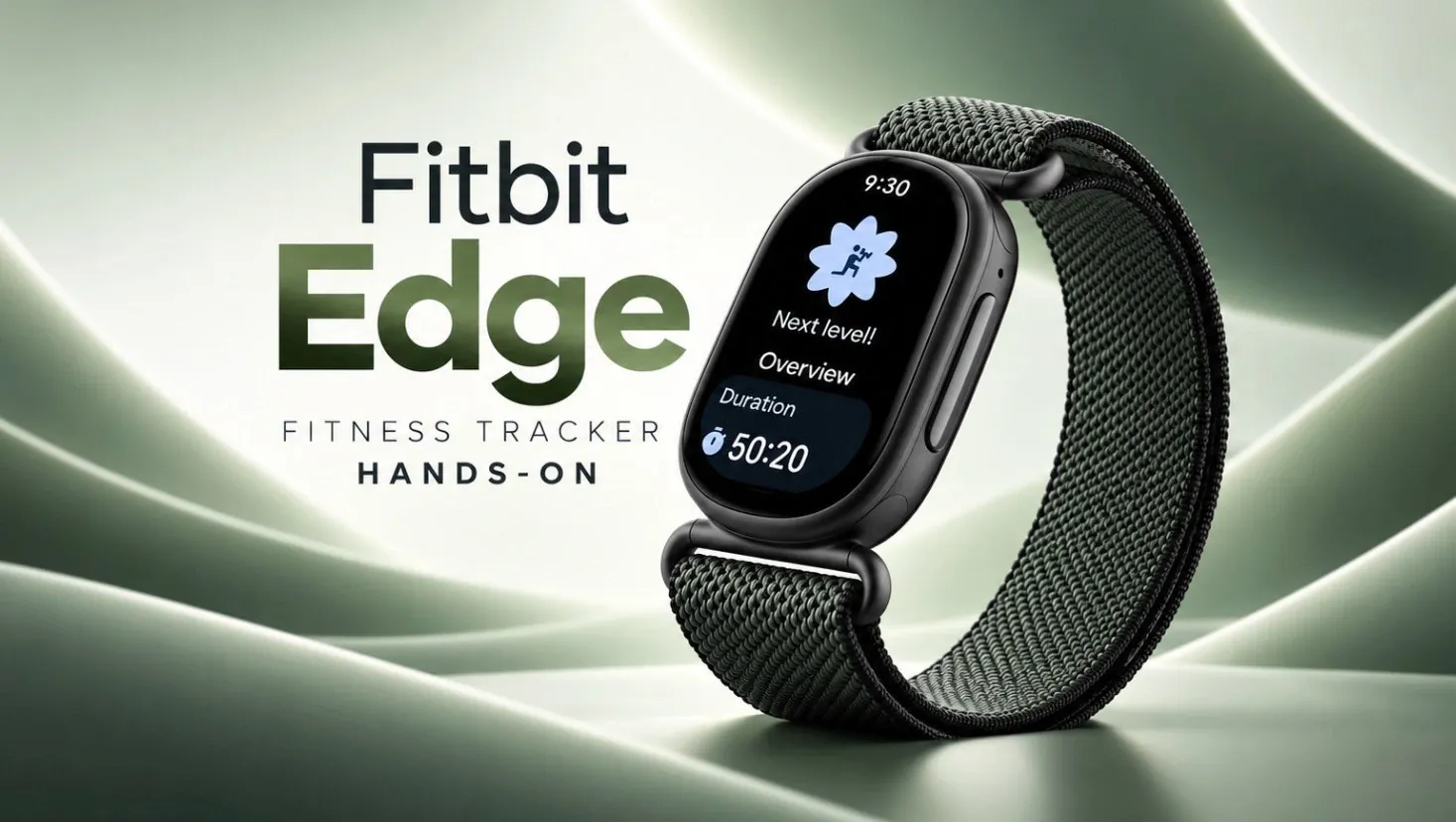 Fitbit Edge placed side by side with the older Fitbit Charge 6.