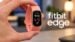 Leaked render of the rumored Fitbit Edge fitness tracker.