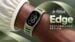 A Fitbit Edge fitness tracker worn on a user's wrist.