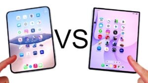 Side-by-side performance benchmark tests of both foldable phones.