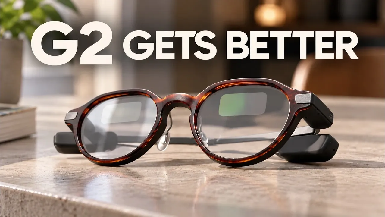 Close-up of the tortoise shell pattern on the new G2 frames.