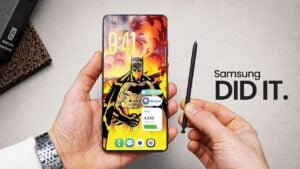 Concept render of the expected Samsung Galaxy S27 Ultra smartphone