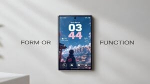 Concept rendering of a wider Samsung Galaxy Z Fold 9 device.
