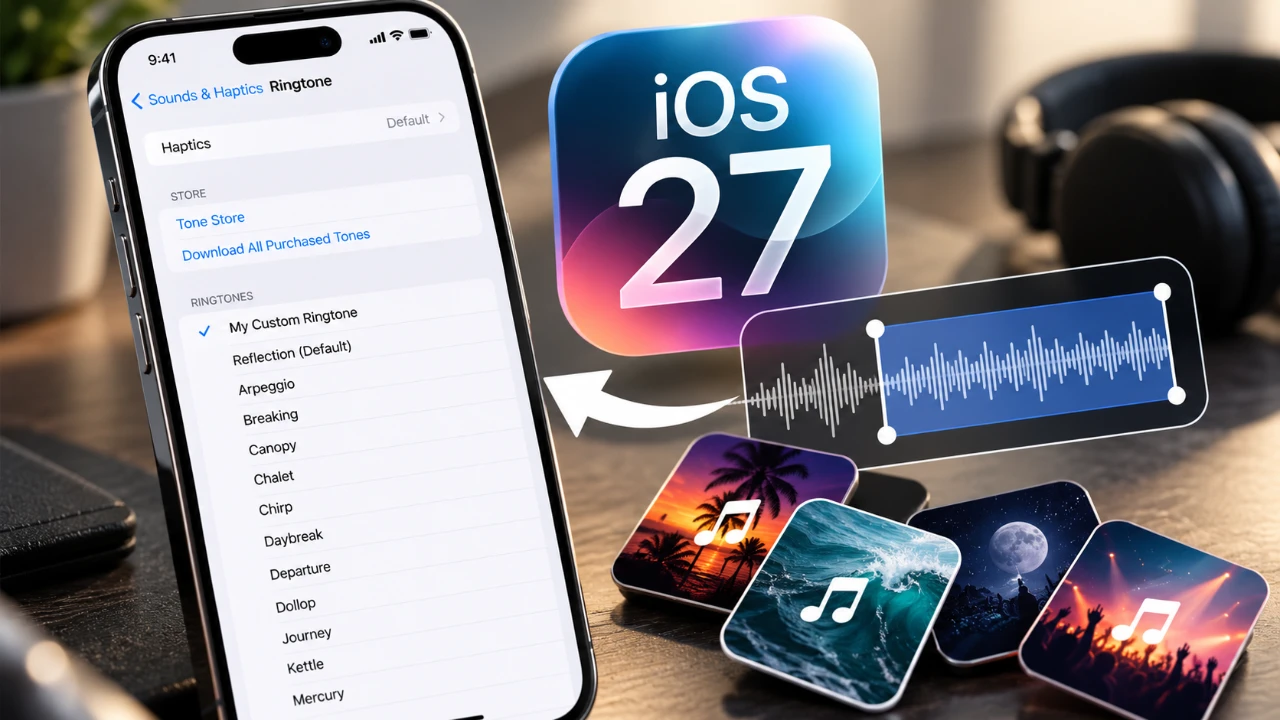 Custom iPhone Ringtones in iOS 27