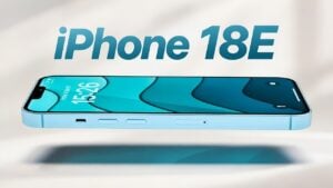 Concept render of the rumored iPhone 18e smartphone