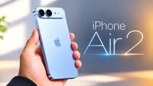 Concept render of the rumored ultra-thin iPhone Air 2