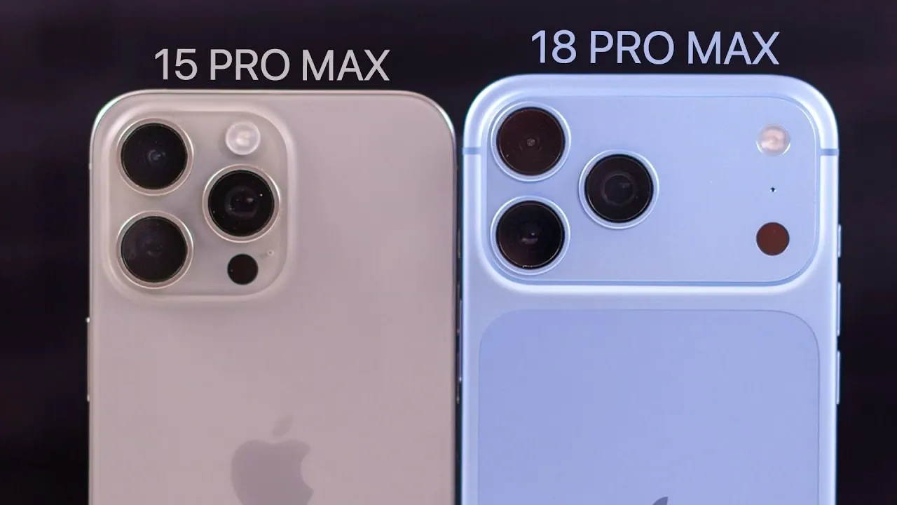 Close up of the new 6.9-inch display on the iPhone 18 Pro Max.