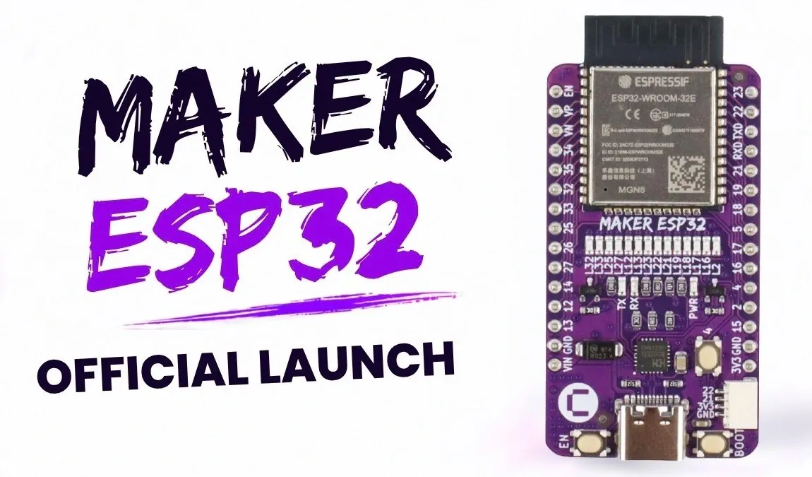A sensor connected to the Maker Port without soldering.