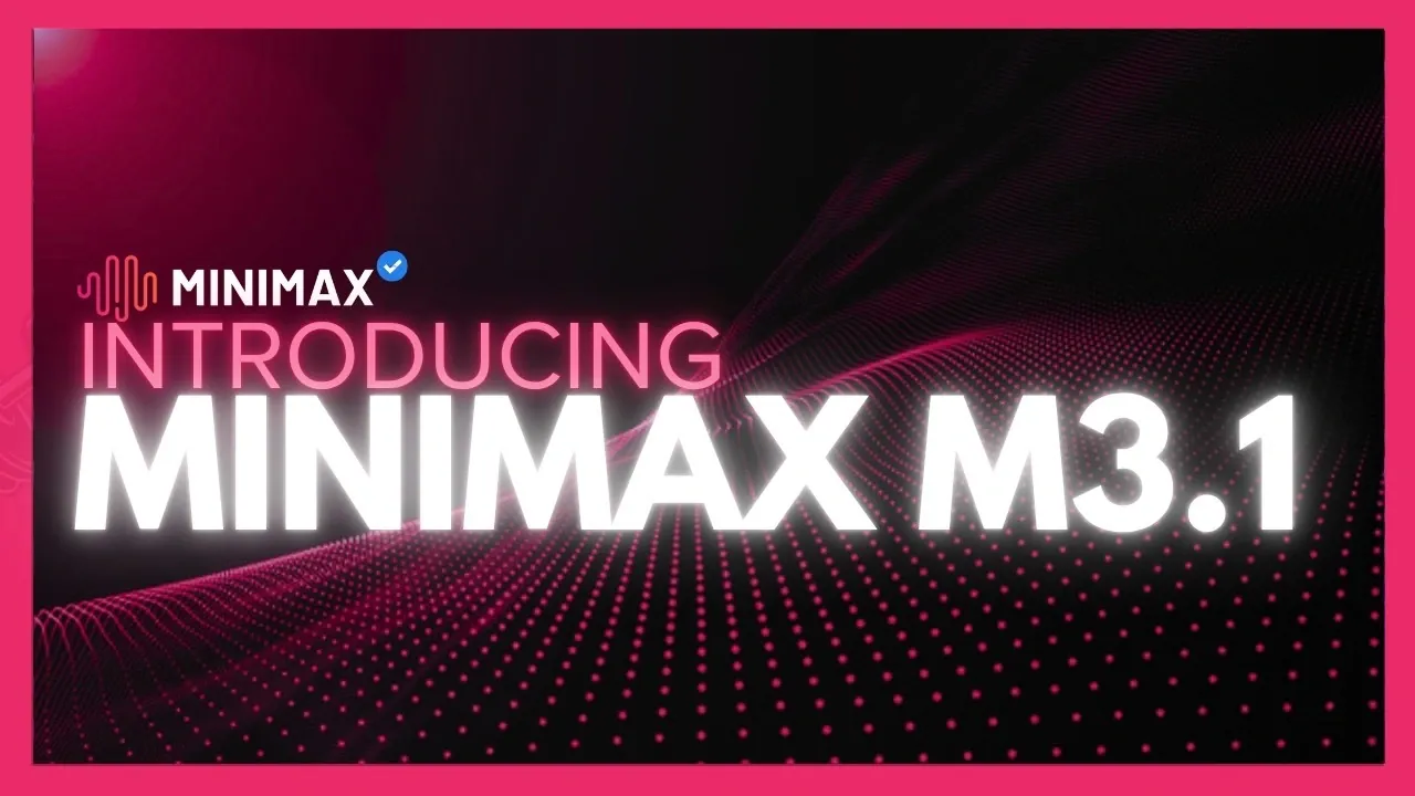 A comparison chart of MiniMax M3.1 Flash speed against other models.