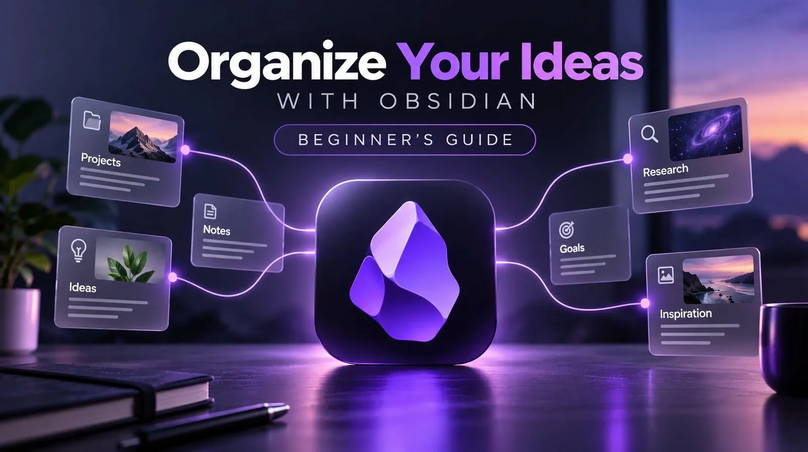 The setup screen for creating a new plain text vault in Obsidian