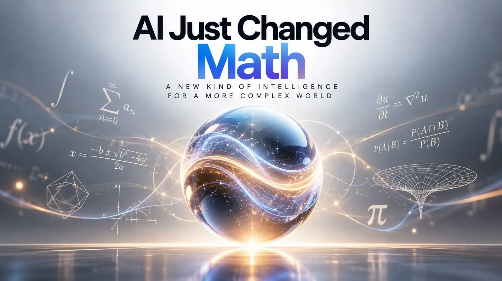 A computer screen displaying dense and inelegant AI mathematical proofs.