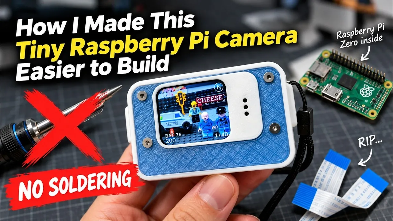 Internal components of the Raspberry Pi camera showing standard ribbon cables.