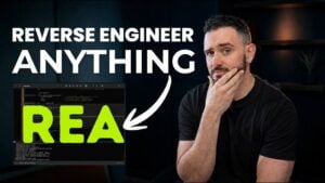The GitHub repository page for the open-source Reverse Engineer Anything tool.