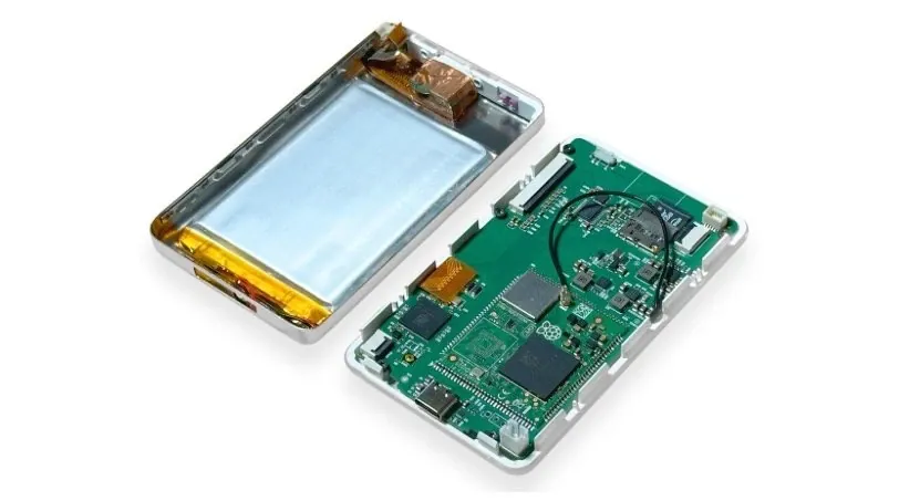 A modern, RP2350-powered motherboard for iPods