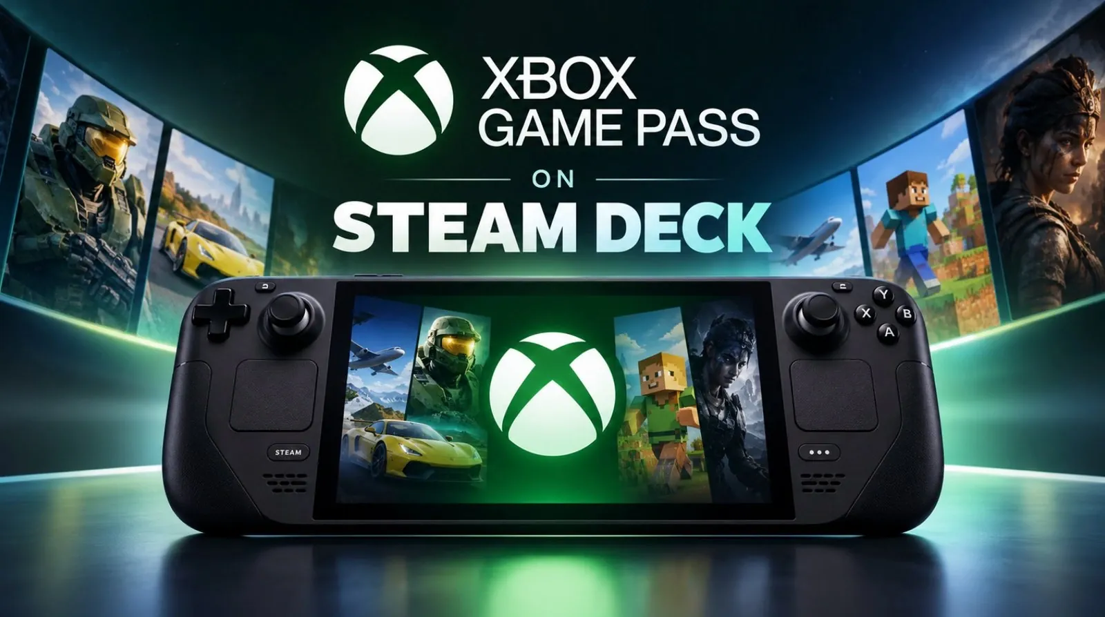 A Steam Deck operating in desktop mode during installation.
