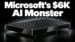 Microsoft Surface RTX Spark Dev Box workstation on a desk.