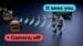 A person standing in a room with Wi-Fi signals bouncing off them to detect movement.