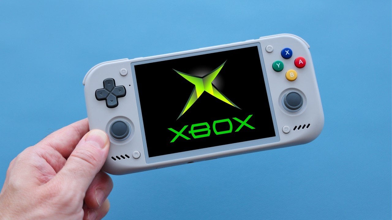 Original Xbox gameplay running on an Android mobile device