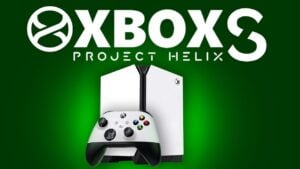 Front view of the rumored Xbox Helix S console concept.